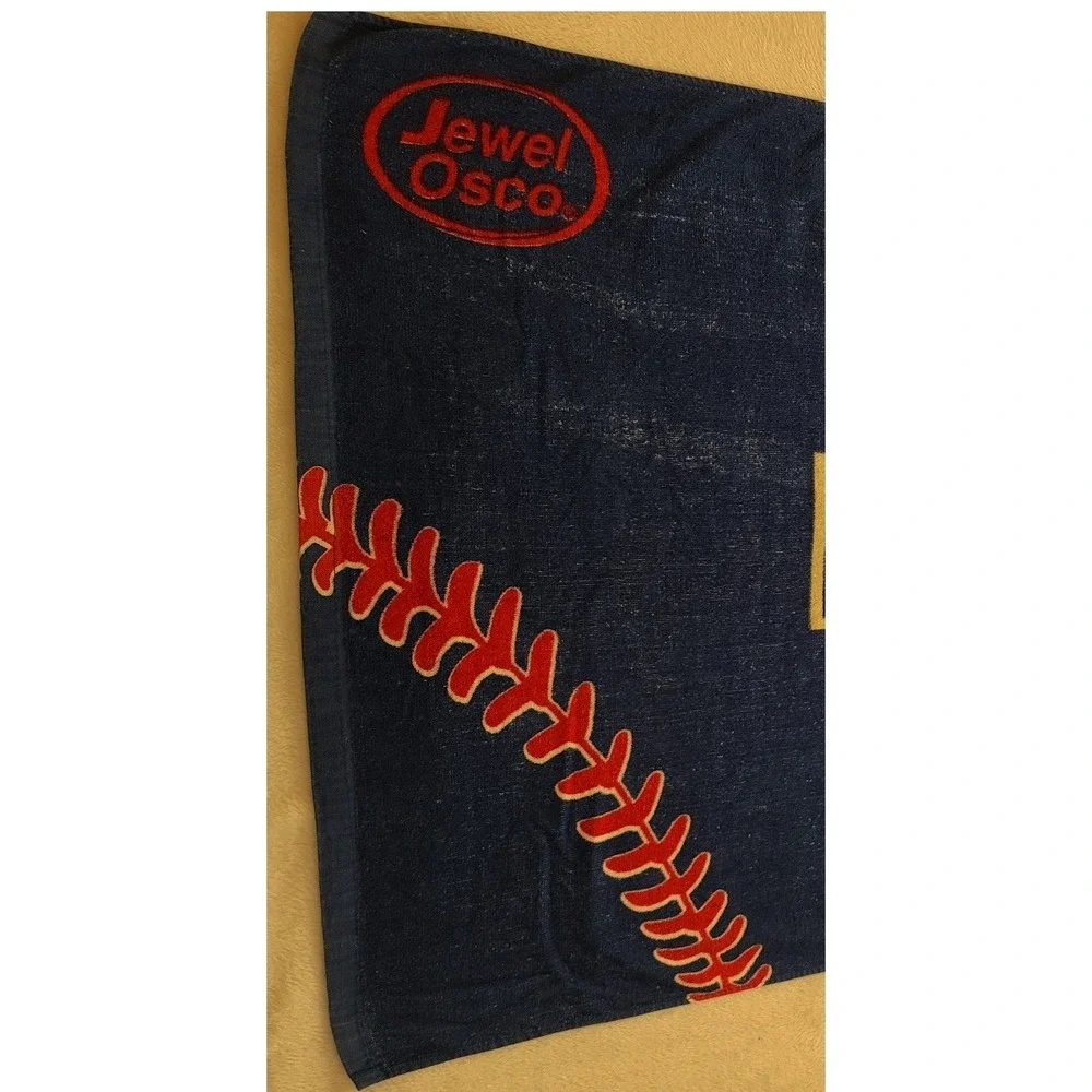 Chicago Cubs 2016 World Series Champions Beach Towel Blue Cotton Jewel-Osco‎ MLB